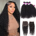 Tinashe hair curly with closure