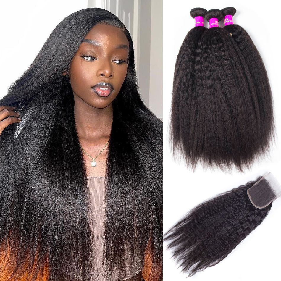 Tinashe hair kinky straight with closure