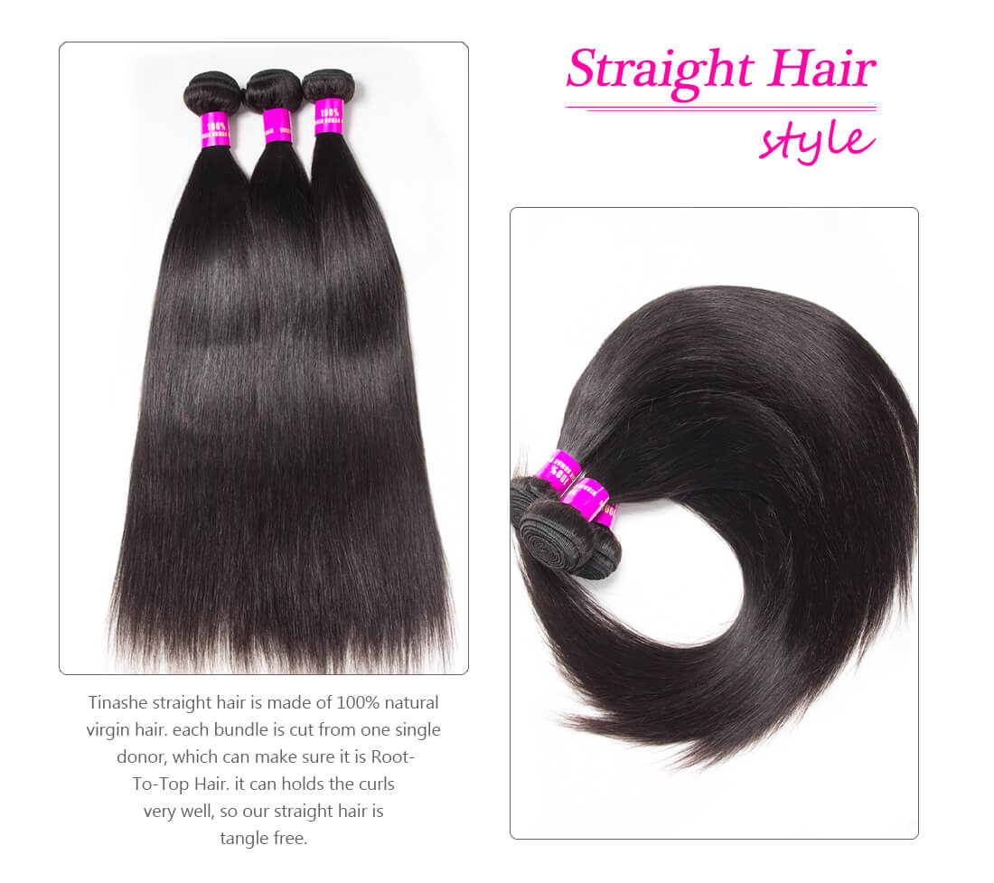 straight hair bundles