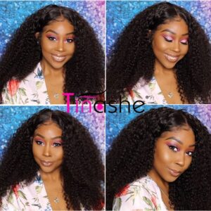 Tinashe Brazilian curly hair customer show