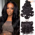 Tinashe hair body wave with frontal