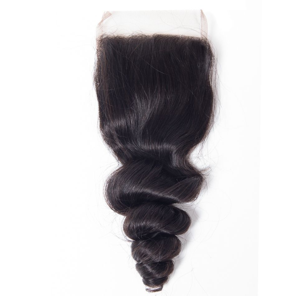 Tinashe Hair Lace Closure Loose Wave Human Hair Extensions Brazilian Loose Wave Lace Closure