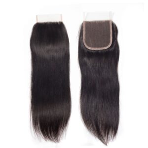 straight hair lace closure 1