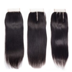 straight hair lace closure