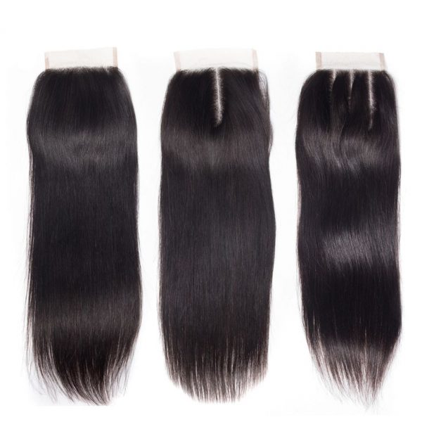 straight hair lace closure