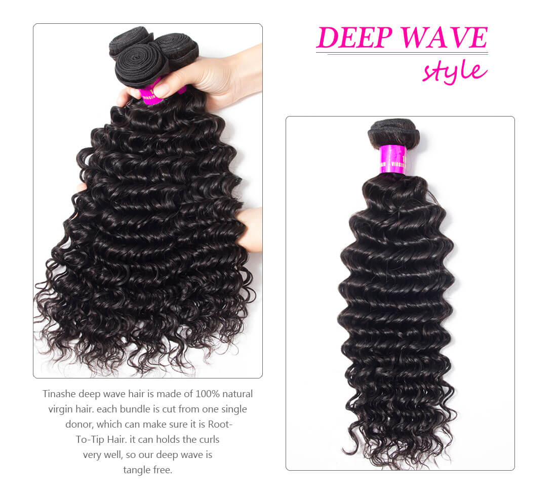 tinashe hair deep wave hair bundles