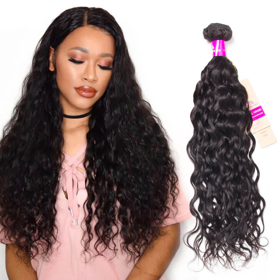 Tinashe Brazilian Wet and Wavy Human Hair Remy Virgin Brazilian Water Wave  1 Bundles | Tinashehair