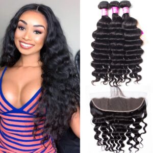 3 Bundles Peruvian Loose Deep Wave Hair Tinashehair
