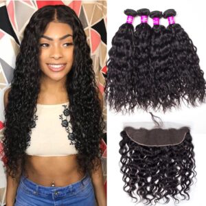 wet n wavy weave lace frontal