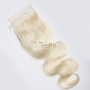 tinashe hair 613 body wave blonde closure