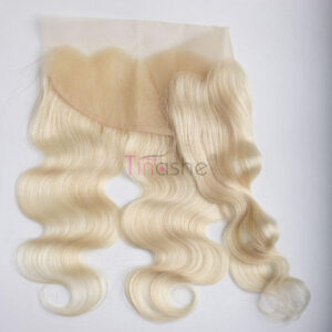 tinashe hair 613 body wave blonde frontal closure