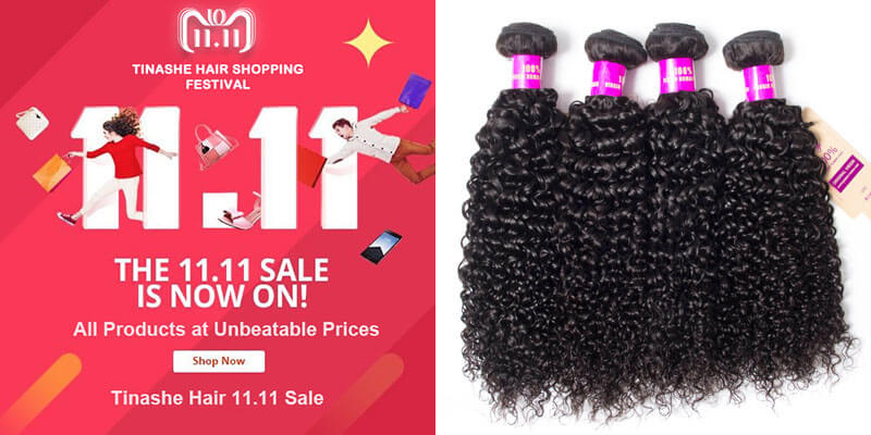 tinashe hair 11.11 sale - curly wave