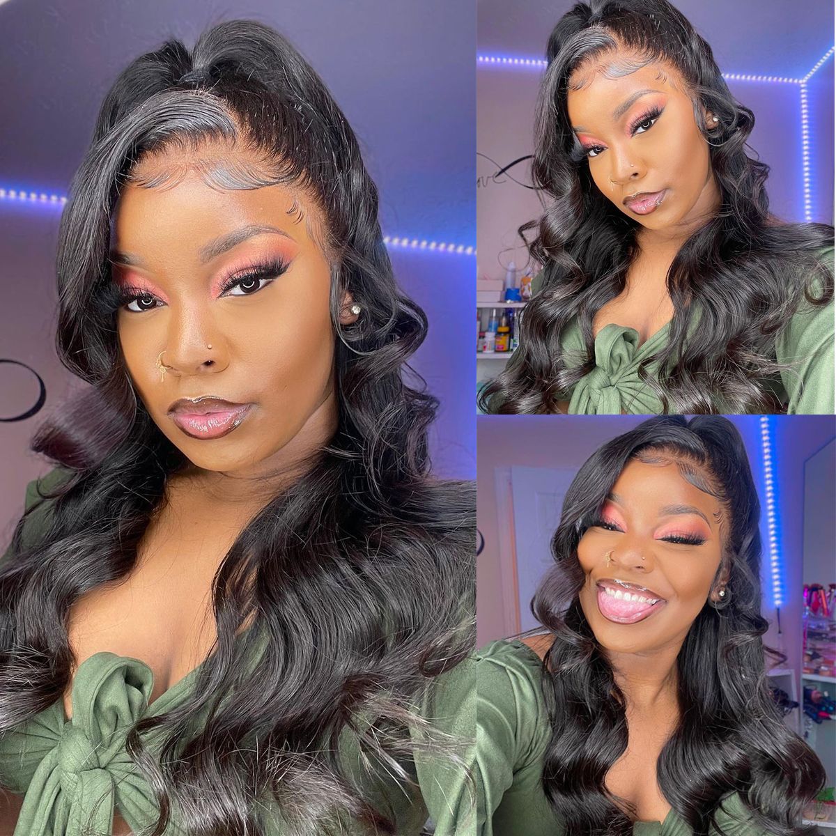 Body wave hd lace front wig