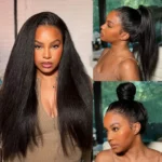 Tinashe hair kinky straight 360 lace wig (6)