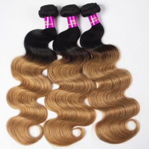 Tinashe hair 1b 27 ombre gloden blonde hair body wave bundles