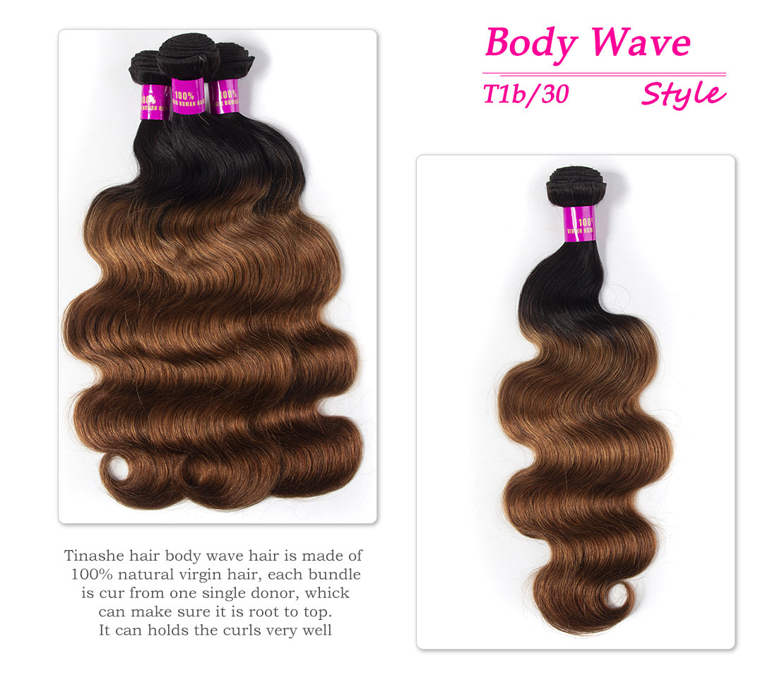 Tinashe hair 1b 30 ombre body wave bundles