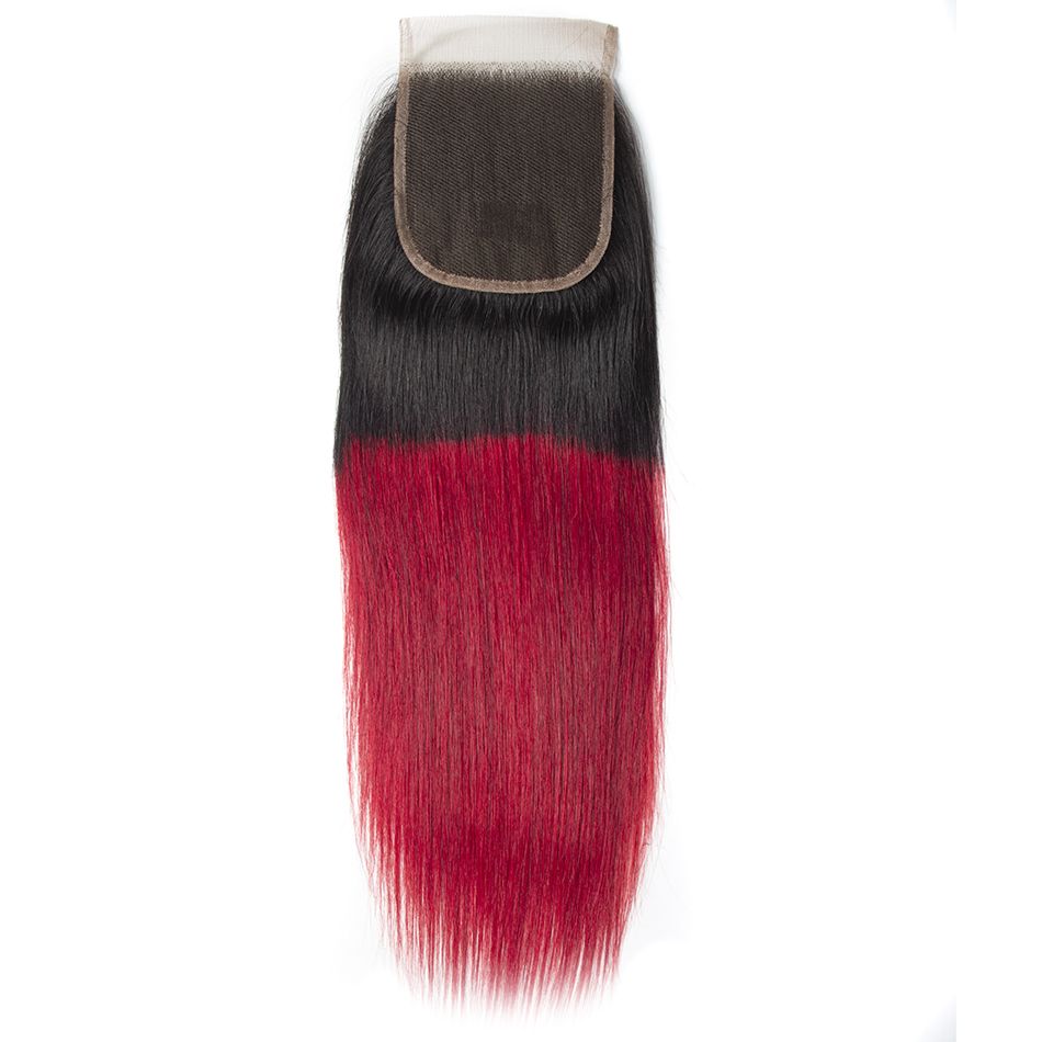 Tinashe 1b red 4x4 lace closure (1)