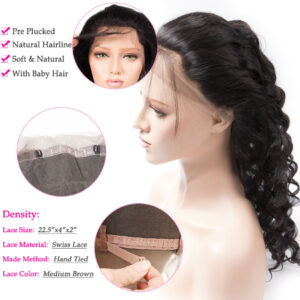 Tinashe hair loose deep 360 frontal