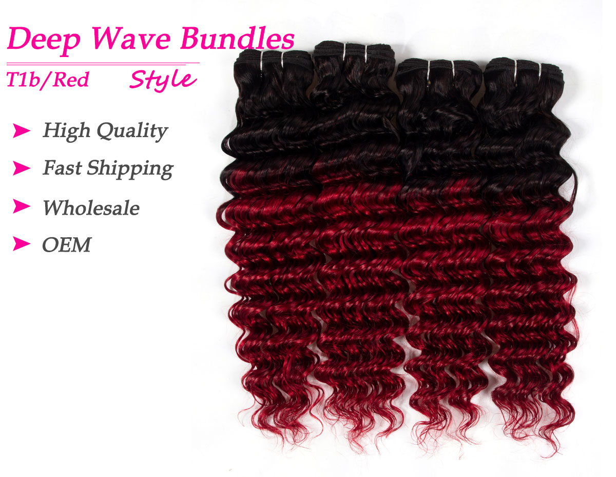 1b red deep wave bundles
