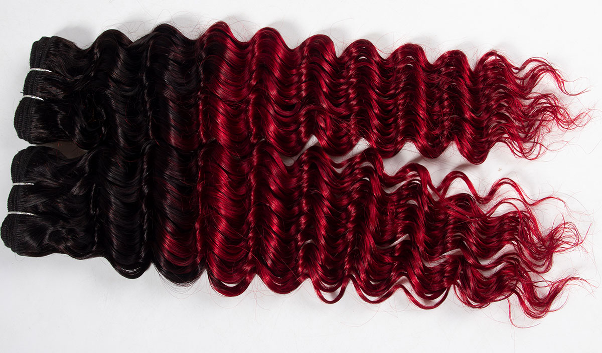 1b red deep wave bundles