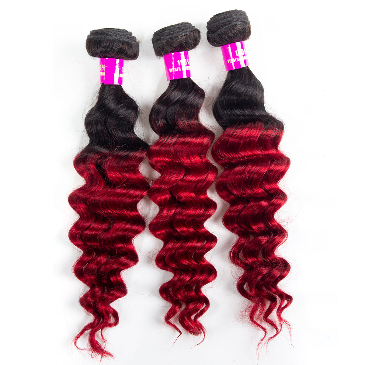 1b red loose deep bundles