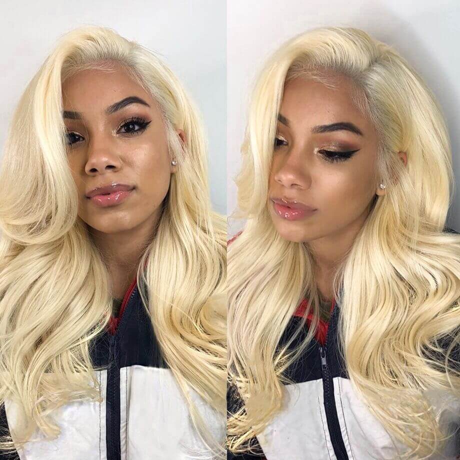 613 Blonde Body Wave 13x6 Lace Front Wigs