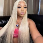 Tinashe hair blonde straight wig