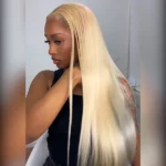 Tinashe hair blonde straight wig