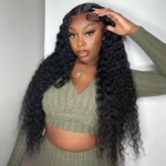 Tinashe hair deep wave 13x4 HD lace wig (1)