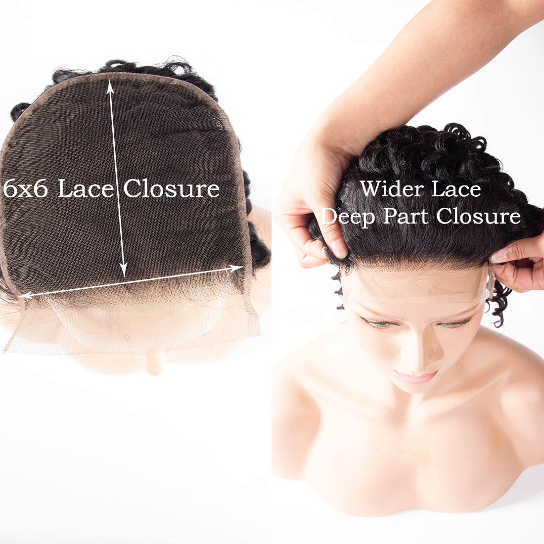 6x6 deep wave closure