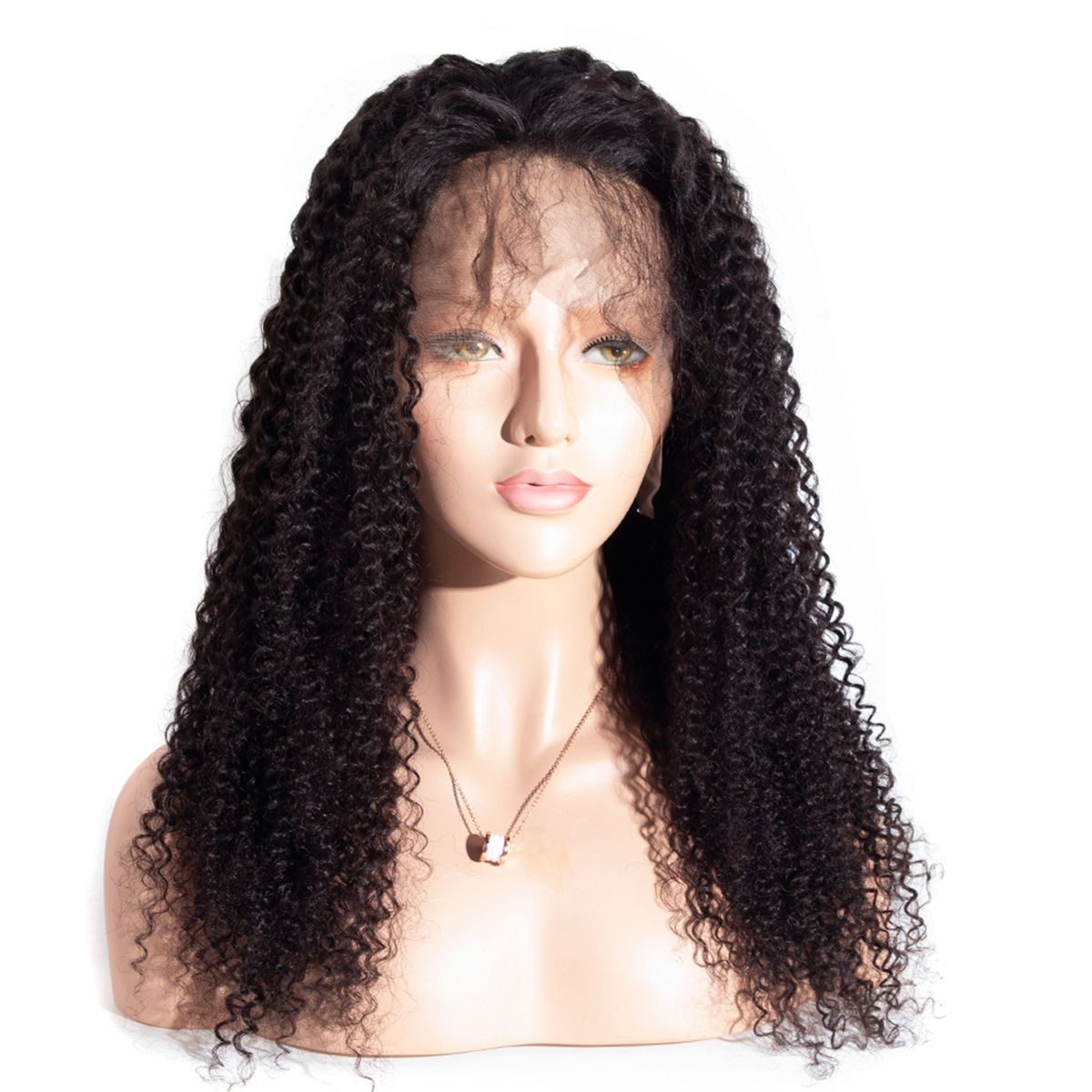 kinky curly lace front wig 2