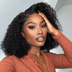 Tinashe hair glueless curly short bob wig (2)