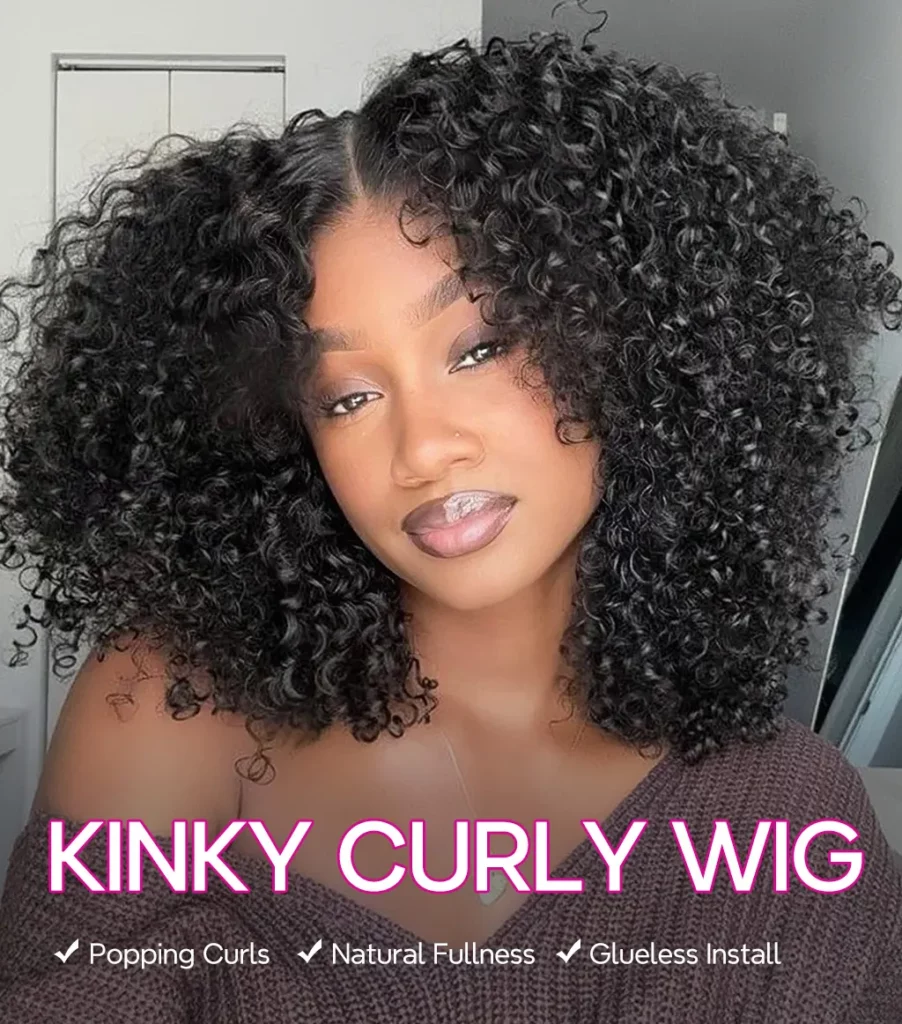 Tinashe hair kinky curly wig details