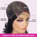 Tinashe hair side part straight bob wig (3)