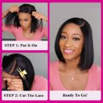 Tinashe hair side part straight bob wig (7)
