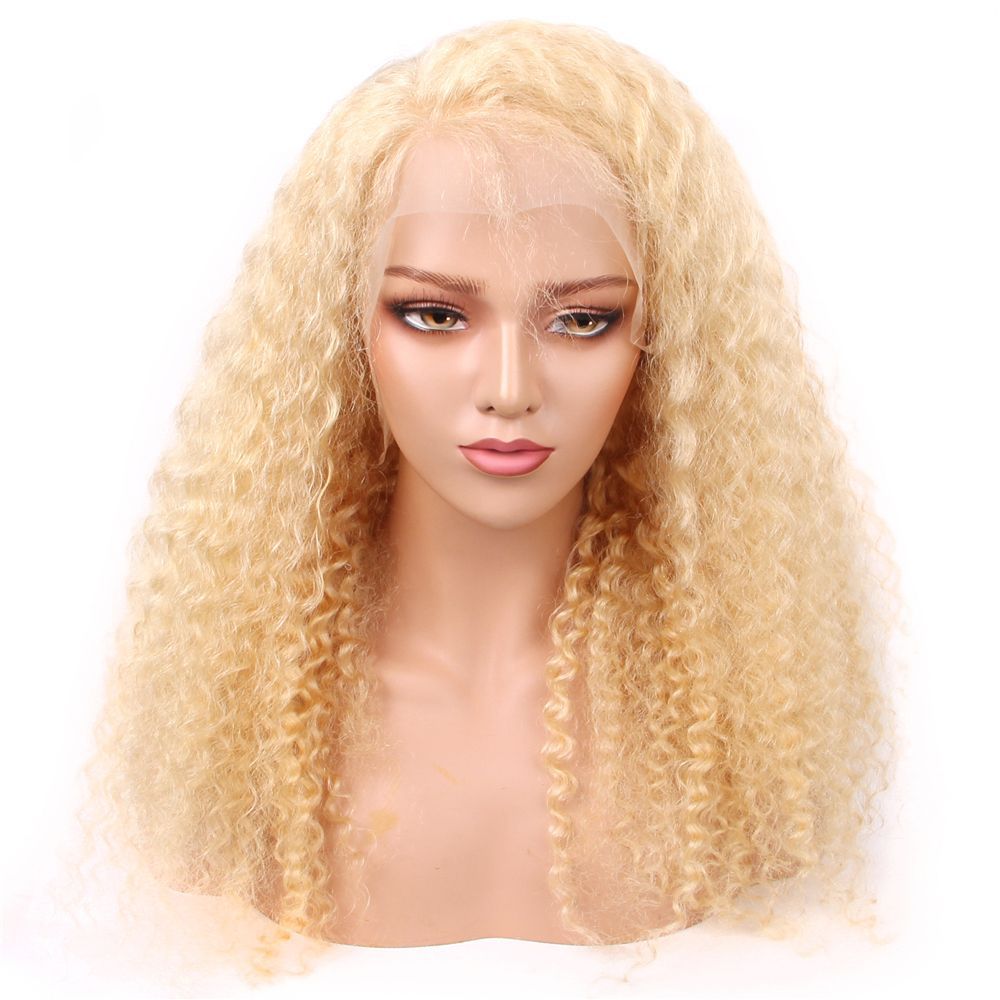 613 blonde deep wave 13x6 lace front wigs