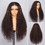 Tinashe hair highlight water wave wig (3)