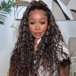 Tinashe hair highlight water wave wig (4)