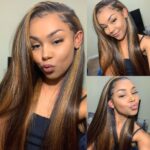 Highlight-straight-wig