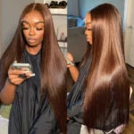 Tinashe hair dark brown straight wig (4)