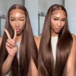 Tinashe hair dark brown straight wig (5)