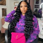 Tinashe hair high density Loose deep lace wig