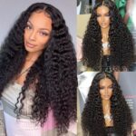 Tinashe hair high density deep wave lace wig