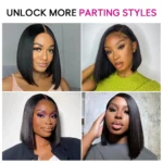 Tinashe hair raw hair bone straight 6x5 bob wig (3)