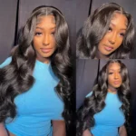 Body wave HD lace closure wig