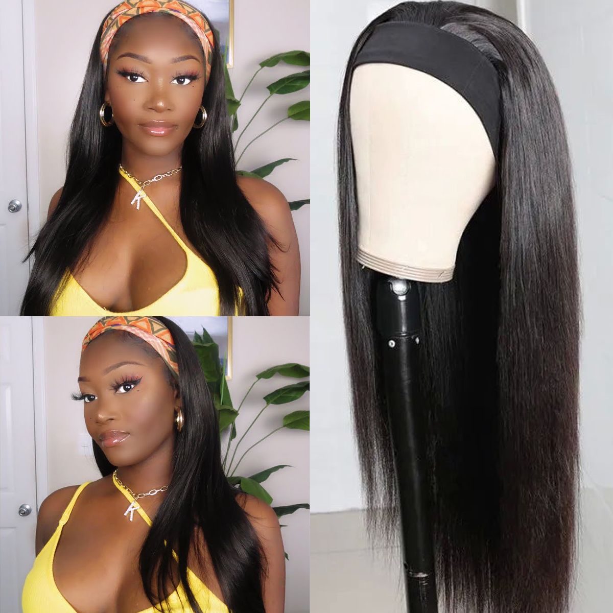 Straight-headband-wig