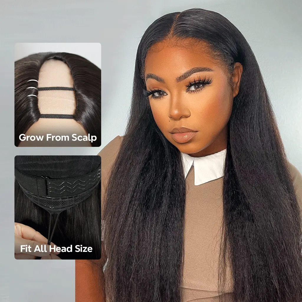 Tinashe hair kinky straight u part wig first