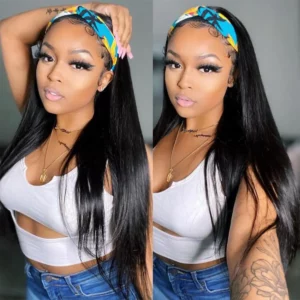 Tinashe-hair-straight-headband-wig