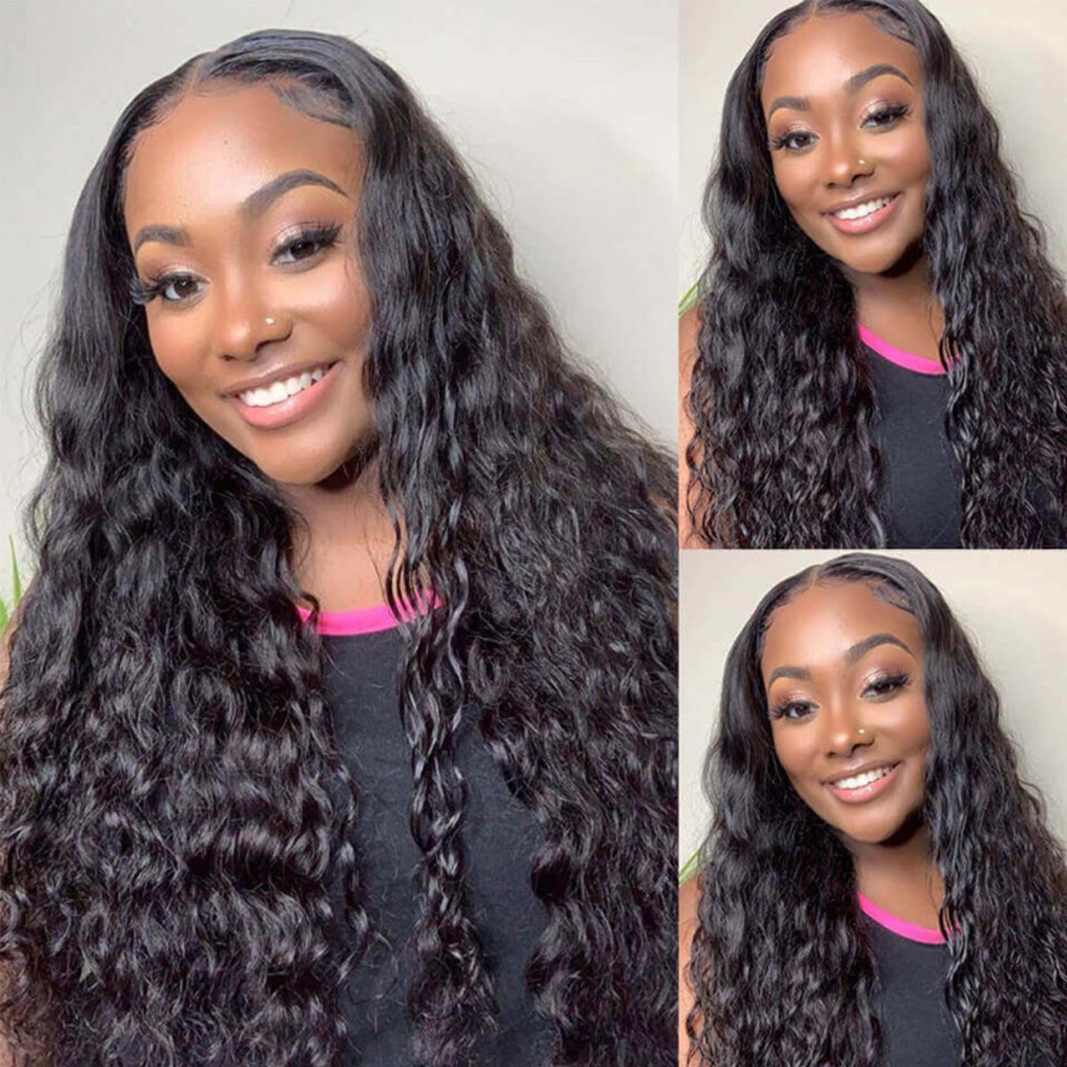 5×5 Water Wave Lace Wig Lace Closure Wigs