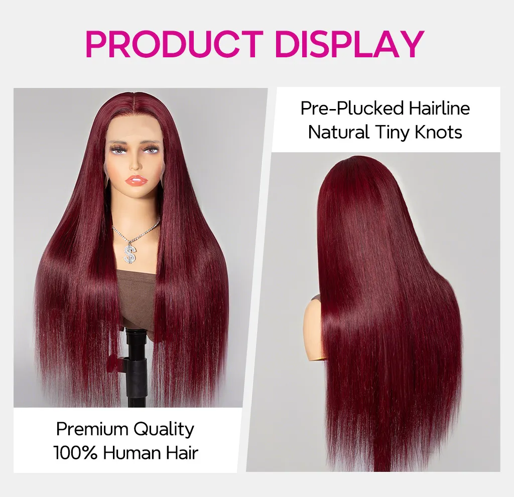 Tinashe hair 99j lace wig details straight